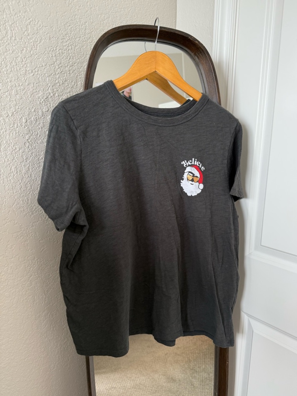 Old Navy Santa "Believe" Graphic Tee
